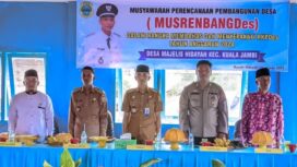 Musrenbang Desa Majelis Hidayah perdana di Kades Mulyadi.