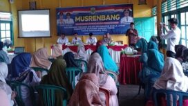 Musrenbang Kelurahan Tanjung Solok.