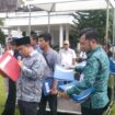 Wabup H Robby saat melakukan sidak absensi ASN dan PHTT. Foto: Arafik/koransabak.com