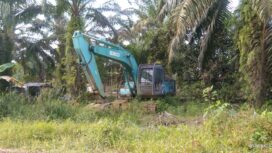 Exskavator Kecamatan Dendang
