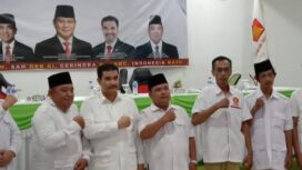 Ketua DPD Gerindra Provinsi Jambi, Sutan Adil Hendra, sapaan akrabnya SAH, melaksanakan konsolidasi di DPC Gerindra Tanjab Timur terkait pemenangan Prabowo Subianto, Ketua Umum Partai Gerindra sebagai Presiden 2024.