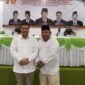 Ashar Idris, Ketua DPC Partai Gerindra Tanjab Timur bersama Ketua DPD Partai Gerindra Provinsi Jambi, Sutan Adil Hendra (SAH).