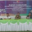 Ketua Bawaslu Tanjab Timur, Tarmuzi, saat menyampaikan sambutan.