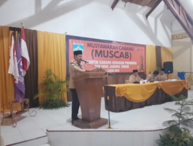 
 Sekdis Parbudpora Tanjab Timur, Kakak Ulfi Rahmad S.STP, Terpilih sebagai Kakwarcab Gerakan Pramuka Tanjab Timur  Periode 2025-2030