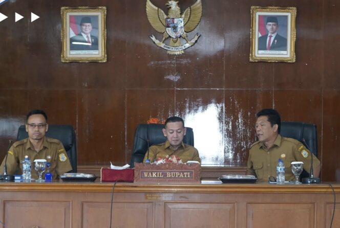 
 Wakil Bupati Pimpin Rapat Koordinasi Implementasi Reformasi Birokrasi di Pemkab Tanjabtim