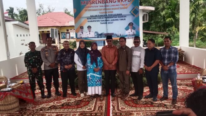 
 Musrenbang Muara Sabak Barat Tekankan Skala Prioritas RKPD 2027