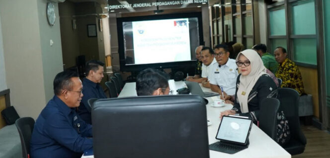 
 Bangun Pasar Modern, Bupati Tanjab Timur Audiensi ke Kementerian Perdagangan