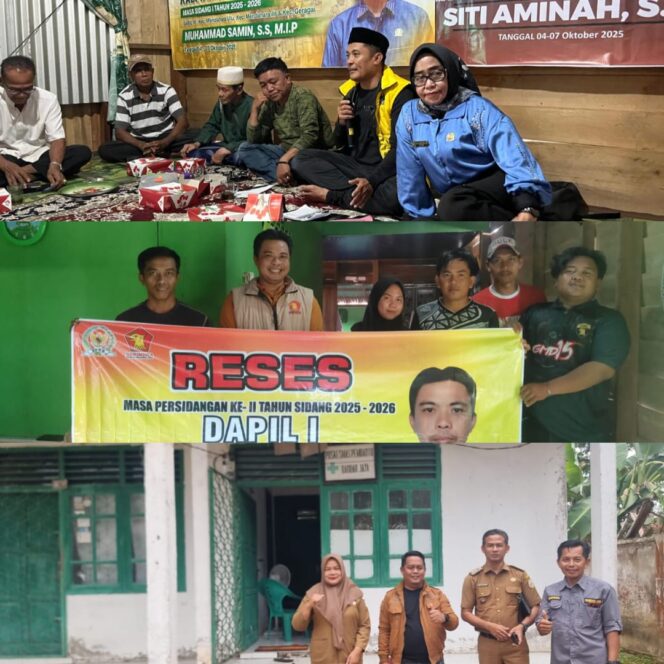 
 Anggota DPRD Tanjab Timur Gelar Reses ke Dapil Masing-masing