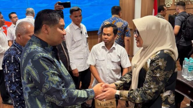 
 Bupati Hj Dillah Hich Sambangi Menteri PKP dan Usul Usul Program BSPS serta Rumah Subsidi untuk Tanjab Timur
